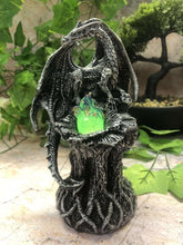 Load image into Gallery viewer, Dragon Guardian LED Light Fantasy Sculpture Mythical Statue Ornament Dragons-OsirisTradingUK