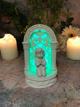 Load image into Gallery viewer, Beautiful Angel Baby Cherub Praying with LED Light Ornament Cherubs