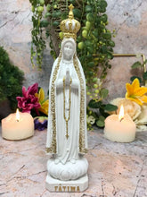 Load image into Gallery viewer, Blessed Virgin Mary Our Lady of Fatima Statue Ornament Figurine Sculpture