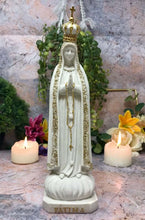 Laden Sie das Bild in den Galerie-Viewer, Blessed Virgin Mary Our Lady Fatima Statue Ornament Figurine Religious Sculpture