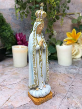 Load image into Gallery viewer, Blessed Virgin Mary Our Lady of Fatima Resin Statue Ornament Figurine