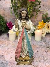 Load image into Gallery viewer, Divine Mercy Jesus Statue Home Decoration Sculpture Religious Gift Ornament