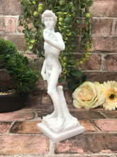 Load image into Gallery viewer, Alabaster David Figurine Statue Reproduction Mythology Art Sculpture