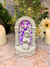 Load image into Gallery viewer, Beautiful Angel Baby Cherub Praying with LED Light Ornament Cherubs