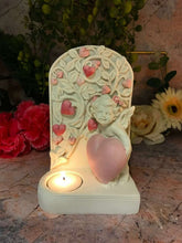 Load image into Gallery viewer, Beautiful Angel Cherub Holding Heart Candle Holder Ornament Mothers Gift Present-Home, Furniture & DIY:Candles & Home Fragrance:Candle & Tea Light Holders-OsirisTradingUK