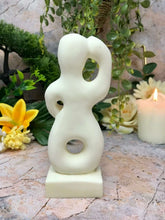 Load image into Gallery viewer, Abstract Nude Female Alabaster Sculpture Art Statue Home Decoration Human Form