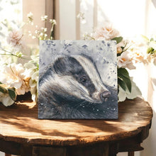 Load image into Gallery viewer, BERT Ceramic Art Tile by Bree Merryn - Wall Art Decor - 20X20cm Ready to Hang