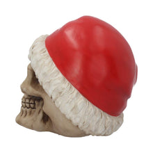 Laden Sie das Bild in den Galerie-Viewer, Silent Night Christmas Skull Gothic Santa Ornament Festive Horror Skeleton Head