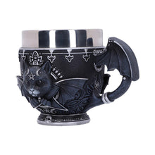 Load image into Gallery viewer, Nemesis Now Pinkys Up Cult Cuties Malpuss Cup – 11cm Gothic Collectible