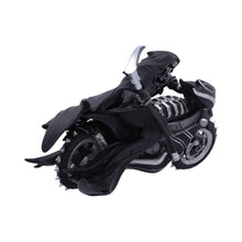 Laden Sie das Bild in den Galerie-Viewer, JR Grim Reaper on Motorcycle Figurine Gothic Biker Skull Statue Skeleton Horror Gift