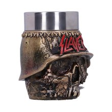 Laden Sie das Bild in den Galerie-Viewer, Licensed Slayer Skull Logo Shot Glass Heavy Metal Collectible Rock Band Merch