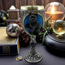 Load image into Gallery viewer, Gothic Black Cat Drinking Goblet Wiccan Chalice Resin Wine Cup Witchcraft Decor