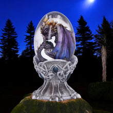 Load image into Gallery viewer, Air Baby Dragon Egg Figurine - Resin Fantasy Statue Gothic Home Decor 12cm
