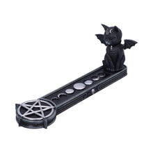 Load image into Gallery viewer, Gothic Malpuss Cat Incense Stick Holder Cult Cutie vampire Witchy Altar Decor