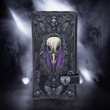 Load image into Gallery viewer, Edgar Allan Poe Raven Purse - Nevermore Gothic Wallet Dark Fashion Accessory