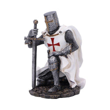 Laden Sie das Bild in den Galerie-Viewer, Templar Knight Figurine Historical Sculpture medieval themed giftware Ornament