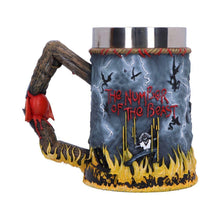 Laden Sie das Bild in den Galerie-Viewer, Iron Maiden The Number of the Beast Tankard - Official Licensed Album Art Mug
