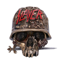 Laden Sie das Bild in den Galerie-Viewer, Official Slayer Skull Trinket Box | Eagle Helmet Logo Design | Gothic Resin Collectible 17.5cm