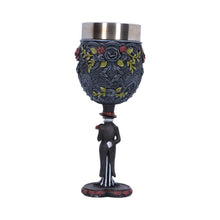 Load image into Gallery viewer, Gothic Skeleton Mr Goblet Day of the Dead Wine Chalice Macabre Art Decor