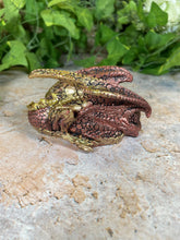 Load image into Gallery viewer, Majestic Red Dragon Sculpture Handcrafted Resin Art 10 cm Mythical Creatures-OsirisTradingUK