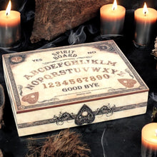 Laden Sie das Bild in den Galerie-Viewer, Ouija Spirit Board Jewellery Box Mystical Keepsake Storage Box Wiccan Occult Art Gift