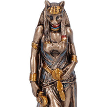 Load image into Gallery viewer, Small Bastet Cat Goddess Statue Ancient Egypt Mythology Statue Ornament Gift