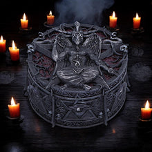 Load image into Gallery viewer, Gothic Baphomet Pagan Trinket Box | Wiccan Decor Nemesis Now Ornament 11cm