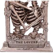 Laden Sie das Bild in den Galerie-Viewer, Gothic Skeleton Lovers Ornament Tarot Figurine Halloween fantasy art Decor