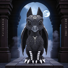 Load image into Gallery viewer, Griffael Cult Cuties by Nemesis Now Gothic Decor Occult Raven Dragon Figurine