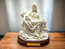 Load image into Gallery viewer, Michelangelo’s La Pieta Artwork, Spiritual Renaissance Sculpture, Religious Sanctuary Decor, Christian Masterpiece Replica for Meditation