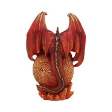 Laden Sie das Bild in den Galerie-Viewer, Gothic Planet Dragons Venus Figurine Red Fire Fantasy Statue Astrology Ornament Gift