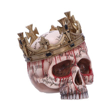 Laden Sie das Bild in den Galerie-Viewer, Macbeth Gothic Skull Ornament, Shakespeare Decor, Gothic Art Statue Collectible Gift
