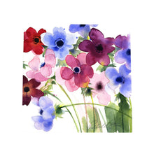 Load image into Gallery viewer, Poppies Ceramic Tile Wall Art P Stone 20x20cm Decorative Plaque Home Decor