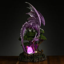 Load image into Gallery viewer, LED Dragon Mother Figurine Light-Up Fantasy Collectible Ornament Decor 31cm