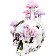 Load image into Gallery viewer, Fantasy Skull Sculpture Mushroom Garden Ornament Gothic Decorative Display