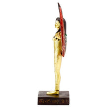 Load image into Gallery viewer, Gold Egyptian Winged Isis Figurine 23cm - Ancient Goddess Home Decor Statue
