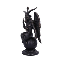 Laden Sie das Bild in den Galerie-Viewer, Large Antiquity Baphomet Occult Figurine 38cm Gothic Decor, Hand-Painted Resin Ornament