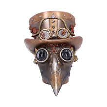 Load image into Gallery viewer, Steampunk Plague Doctor Figurine Victorian Gothic Decor Horror Collectible Bust Art