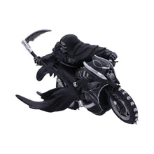 Laden Sie das Bild in den Galerie-Viewer, JR Grim Reaper on Motorcycle Figurine Gothic Biker Skull Statue Skeleton Horror Gift