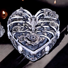 Load image into Gallery viewer, Gothic Caged Heart Trinket Box Fantasy Keepsake Ornament