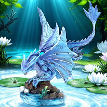 Load image into Gallery viewer, Gothic Water Dragon Statue Anne Stokes Mythical Figurine Enchanted Sculpture Art