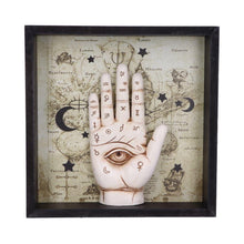 Load image into Gallery viewer, eBay Listing for "Palmistry Companion Framed Chiromancy Wall Mounted Art - 20.2cm"