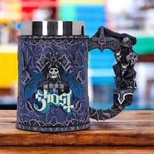 Load image into Gallery viewer, Papa Emeritus Evolution Tankard | Ghost Band Gothic Resin Mug 18.5cm Gift Boxed