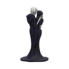 Load image into Gallery viewer, Skeleton Hug Figurine 24cm - Gothic Resin Lovers Statue - Romantic Skeleton Couple Gift