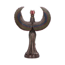 Load image into Gallery viewer, Isis Goddess Figurine Egyptian Magic Wisdom Motherhood Statue Winged decor