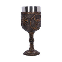 Laden Sie das Bild in den Galerie-Viewer, Viking Norse Loki Goblet - Norse Mythology Resin Drinkware, Decorative Collectible Chalice, 15cm