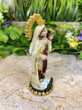 Load image into Gallery viewer, Our Lady of Mount Carmel Resin Figurine, Hand-Painted Marian Statue, Catholic Decor, Patroness of Carmelite Order-OsirisTradingUK