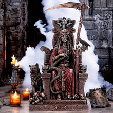 Load image into Gallery viewer, Hel the Two-Faced Goddess Figurine Gothic Hell Statue Halloween Horror ornament