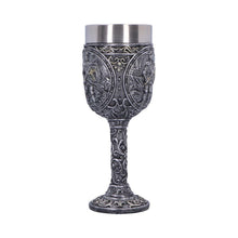 Load image into Gallery viewer, Medieval Crusader Knight Goblet Gothic Chalice Drinkware Holy Grail Fantasy Gift