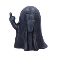 Load image into Gallery viewer, Cheeky Humour Middle Finger Ghost Figurine Funny Gothic Statue Halloween Art